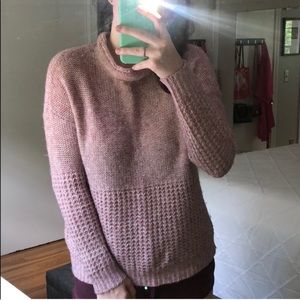 Pink sweater